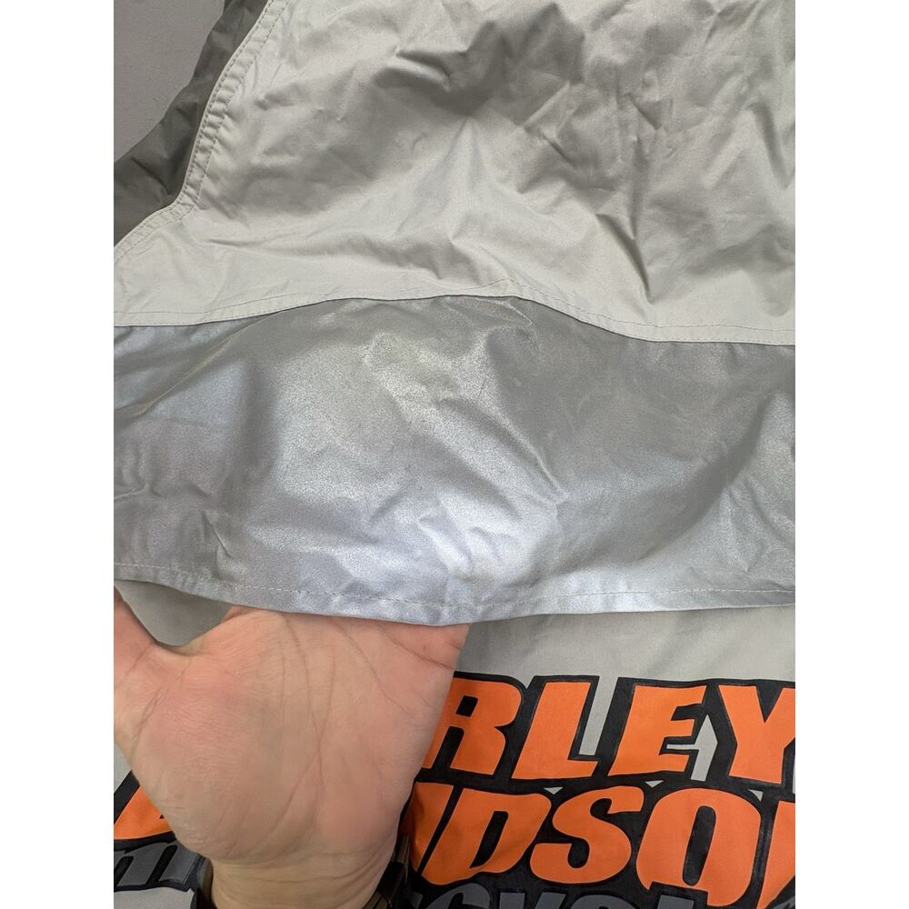 Harley Davidson Reflective Packable Motorcycle Rain/Wind Jacket Extra Large - Picture 13 of 15